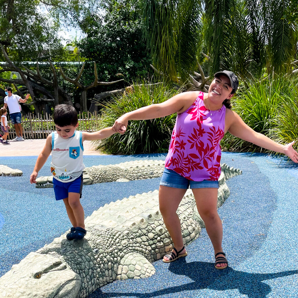 Playing at Zoo Miami as a Thing to do in Miami with Kids